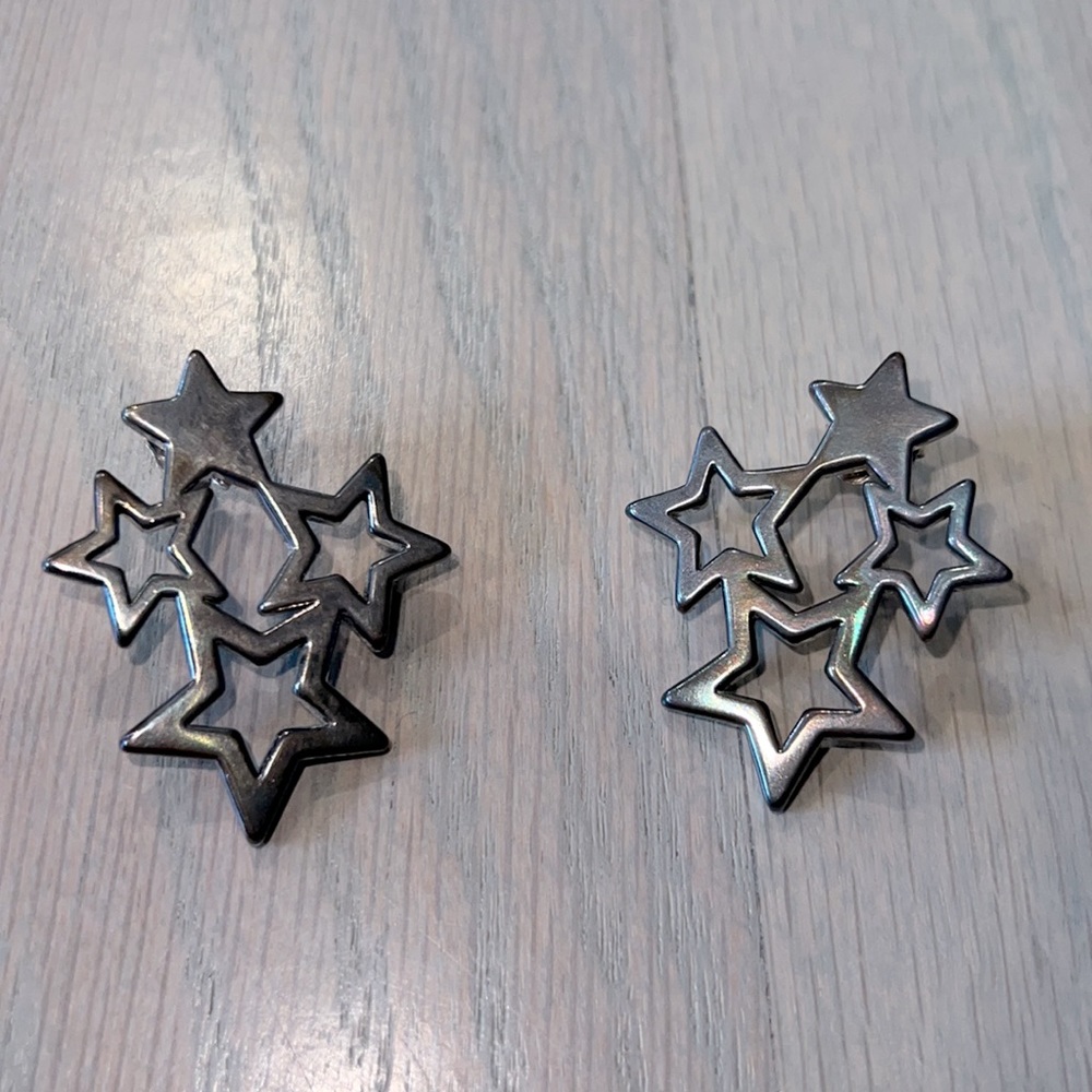 Jumbo Stars Earrings